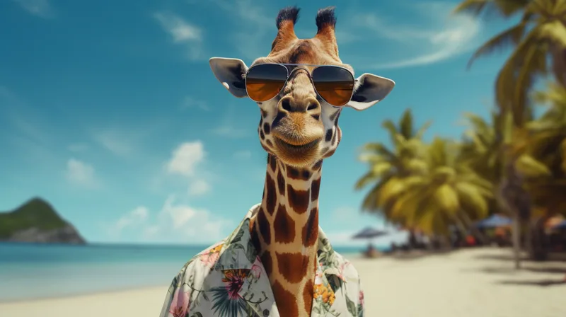 Datallo mascot giraffe